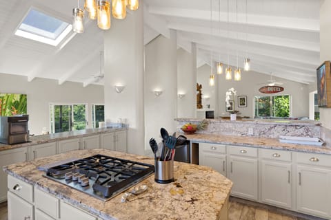 Open Plan Kitchen and Living Room Area