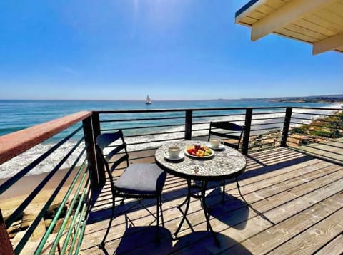 Plan your day over coffee on the private Master Suite deck..