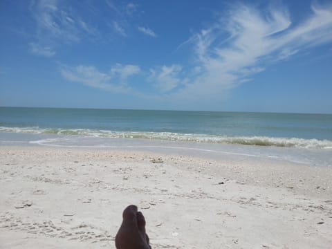 Bonita Beach directly across the street 