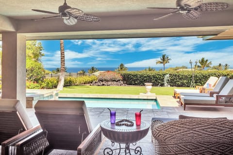 Time to relax by the pool while you watch the kids.