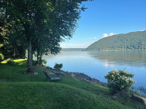 House sits right on the bank of the Susquehanna River, offering amazing views!