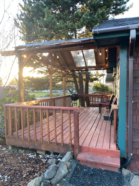 Covered front porch. This is a great place to hang out even if it’s raining 