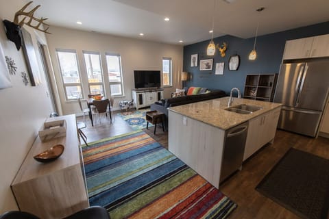 Open Concept Living and Kitchen