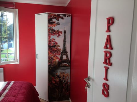 Double Room, Non Smoking, Garden View (Paris) | Individually decorated, individually furnished, blackout drapes