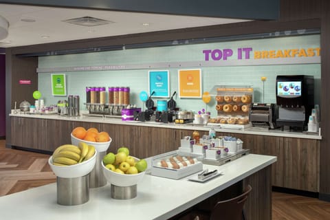 Free daily on-the-go breakfast