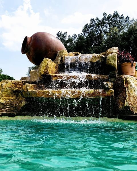 Outdoor pool, open 9:00 AM to 11:30 PM, pool umbrellas, sun loungers