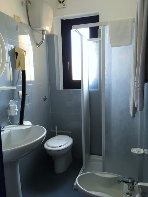Classic Single Room | Bathroom | Shower, free toiletries, hair dryer, bidet