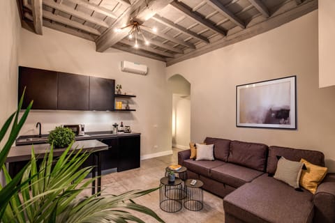 Apartment, 1 Bedroom | Living area | Flat-screen TV