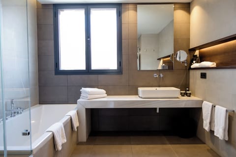 Free toiletries, hair dryer, towels, soap