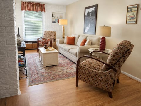 Welcome! Living Space as you enter