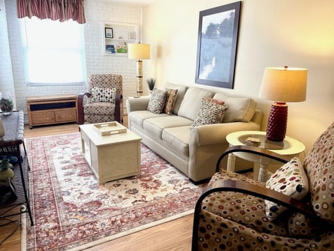 Welcome! Living Space as you enter