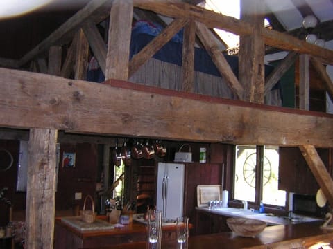 1830 hand hewn beams