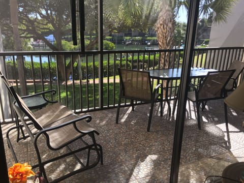 Quiet, peaceful view from comfortable lanai