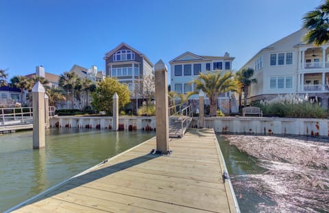 View of your vacation home from the waterway.
