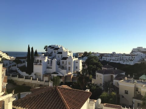 Day time over Burriana, Nerja - view from patio.