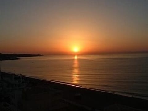 Sunrise view from the balcony