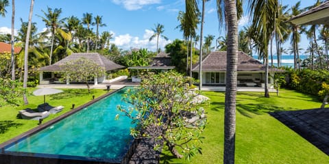 Garden Suites and Pool Lounge from Sunset Master Suite terrace