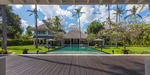 View of Main building from Pool Lounge