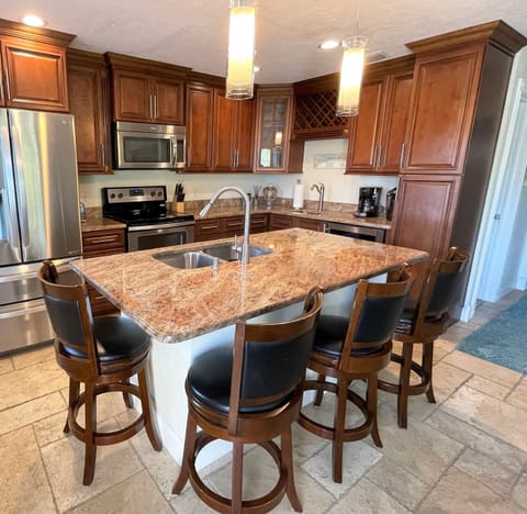 The "Seahorse" suite.  Featuring a beautiful eat-in kitchen.  Highly rated!