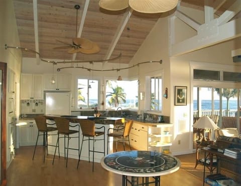 Soaring Ceilings. walls of glass and ocean views from every window!