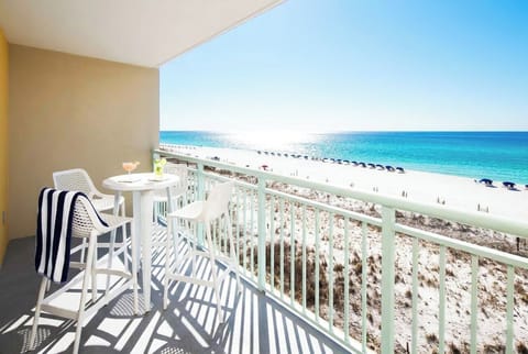 Balcony - 
Pelican Isle 414 Fort Walton Beach Okaloosa Island Vacation Rentals