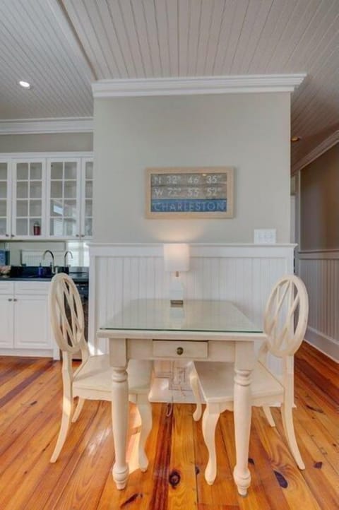 Additional table off living room