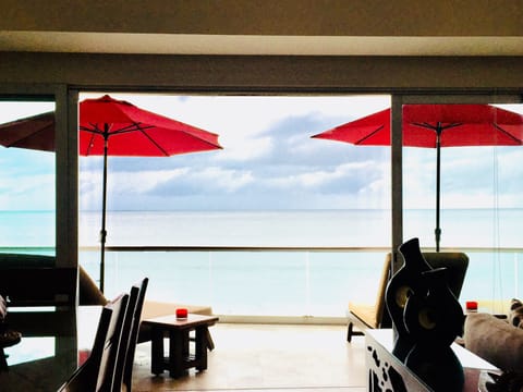 Your view when entering the condo