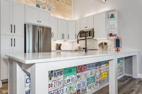 View of the Full Kitchen and Dining Area