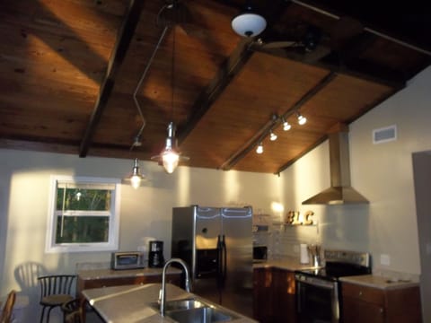 Fully equipped kitchen. Gas grill located on deck!