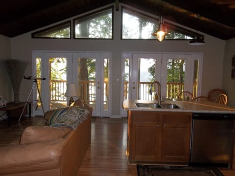 Open main living area with plenty of room to gather the entire family!