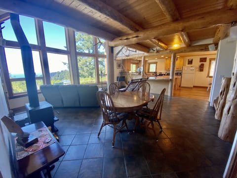 Dining Table and Living Area