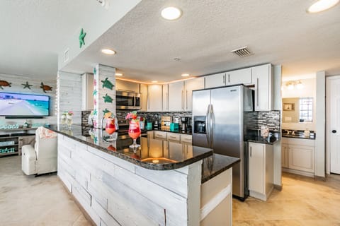 Kitchen is well equipped for everything you need during your stay