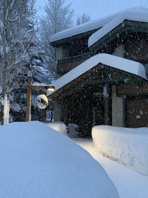 Front of condo bldg, Very private & quiet View to SV golf course/ Baldy Mountain