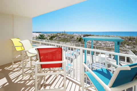 Balcony View - 
Gulf Dunes Resort Unit 107 Okaloosa Island Florida