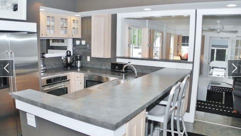 Kitchen and Family Room