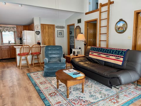 Comfy, cozy living room