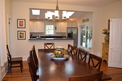 Dining table seats 12