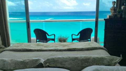 View from Master bedroom King bed