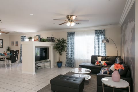 Bright and open main living space