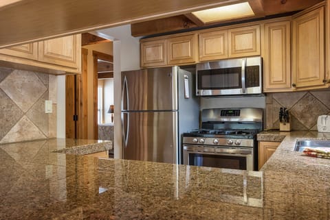 Stainless steel appliances including a gas range