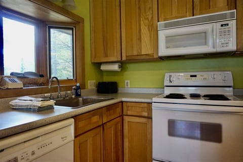 Kitchen oven and sink