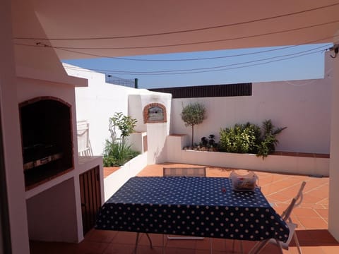 Pátio da casa.