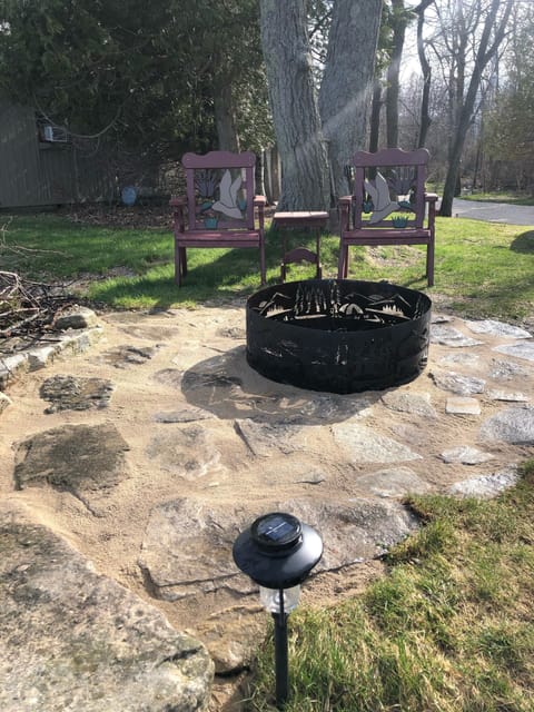 Fire Pit at Waterfront