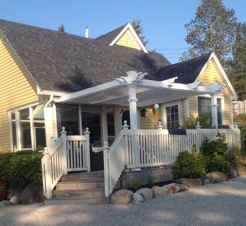 Front of cottage
