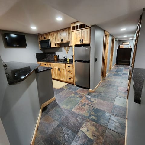 Basement Kitchenette and Bar