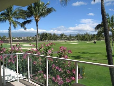 Directly on the Golf Course.  (view from our lanai)
