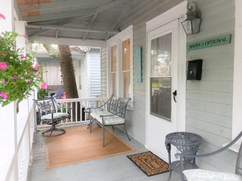 Relax on the front porch.