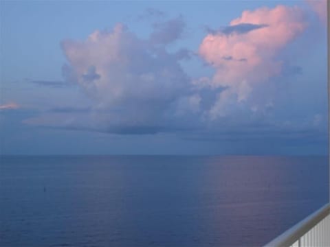 SUNSET PHOTO TAKEN FROM OUR BALCONY