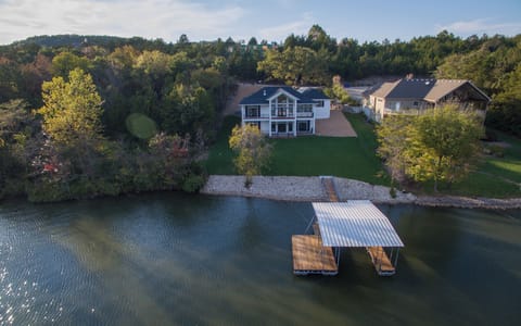 right on the lake with dock
