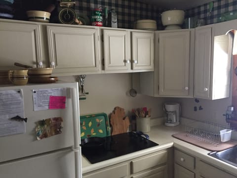 Includes an electric stove top and electric oven. 